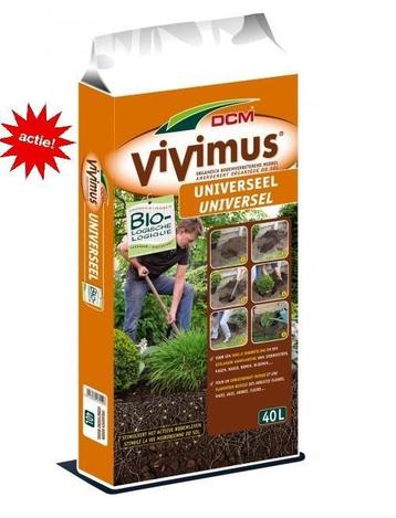 DCM Vivimus aanplantgrond / Dcm 40 liter - Actie -Universeel beschikbaar voor biedingen