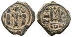 Byzantine Empire | Heraclius | Æ Follis | 620-621 AD, Verzenden