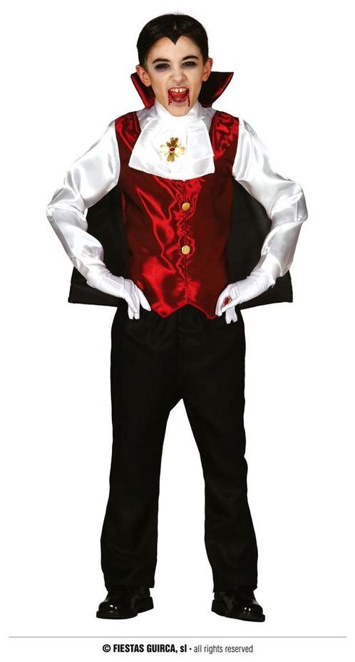 Graaf Dracula Kostuum Kind, Kleding | Heren, Carnavalskleding en Feestkleding, Nieuw, Ophalen of Verzenden