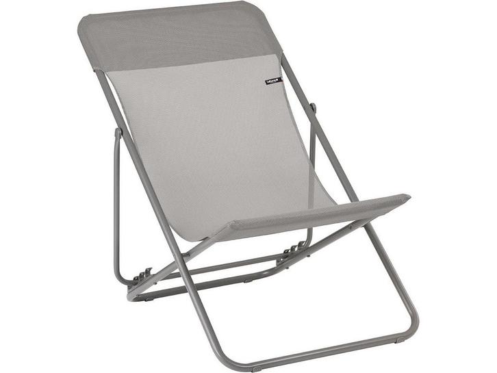 Lafuma Maxi Transat - Strandstoel - Inklapbaar - Verstelbaar, Tuin en Terras, Ligbedden, Zo goed als nieuw, Verzenden