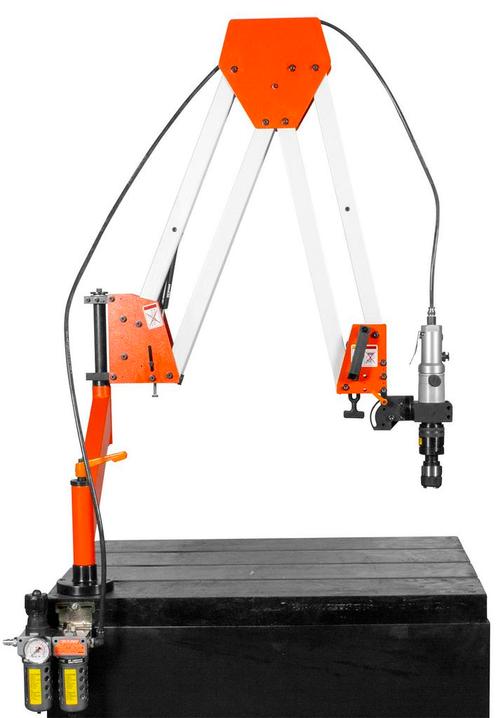 Pneumatische taparm - M3 tot M20 MW-Tech, Doe-het-zelf en Verbouw, Gereedschap | Overige machines, Ophalen of Verzenden