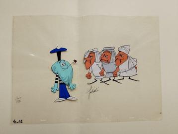 Roberto Gavioli - 2 Original drawing - Capitan Trinchetto beschikbaar voor biedingen