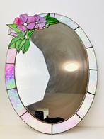 Spiegel- Tiffany stijl “Art Nouveau” spiegel - Glas-in-lood