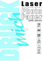Fotopapier voor laser printer A4 160g/m glans 100 vel, Nieuw, Verzenden