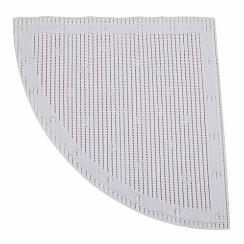 StayPut - Anti-slip douchemat hoek - wit - Waterdoorlatend -, Diversen, Verpleegmiddelen, Ophalen of Verzenden