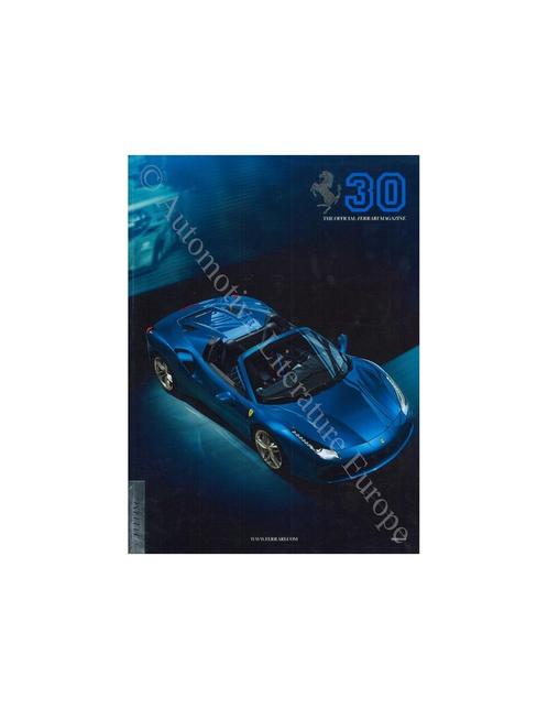 2015 FERRARI MAGAZINE ENGELS 30, Boeken, Auto's | Folders en Tijdschriften, Ferrari