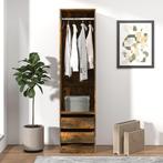 Kledingkast Gerookt Eiken 50x50 | Retourdeal | 42% Korting, 200 cm of meer, Nieuw, Overige houtsoorten, 50 tot 75 cm