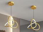 Glanzende LED Hanglamp – Moderne Plafondlamp met 3 Lichtkleu, Huis en Inrichting, Lampen | Hanglampen, Verzenden, Nieuw