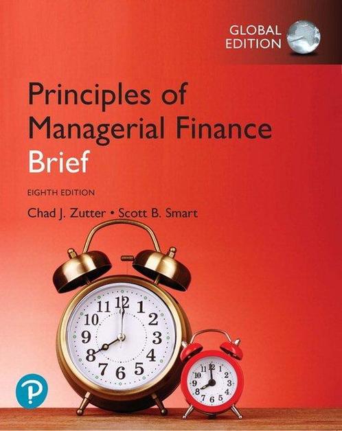 9781292267142 Principles of Managerial Finance, Brief Glo..., Boeken, Schoolboeken, Zo goed als nieuw, Verzenden