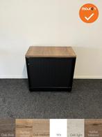 Roldeurkast - Ahrend - 74x80x45cm - Zwart, Zakelijke goederen, Kantoor en Winkelinrichting | Kantoormeubilair en Inrichting, Werkplek
