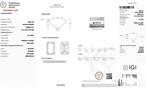 1 pcs Diamant (Natuurlijk) - 1.51 ct - Smaragd - I - IF -, Nieuw