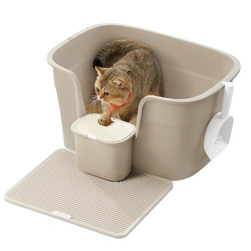 Cappuccino Kattenbak 75cm | Retourdeal | Moeiteloze Reini..., Dieren en Toebehoren, Katten-accessoires, Nieuw, Ophalen of Verzenden