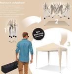 KESSER® Partytent - 3x3m - Paviljoen - Easy Up - Beige, Verzenden, Nieuw