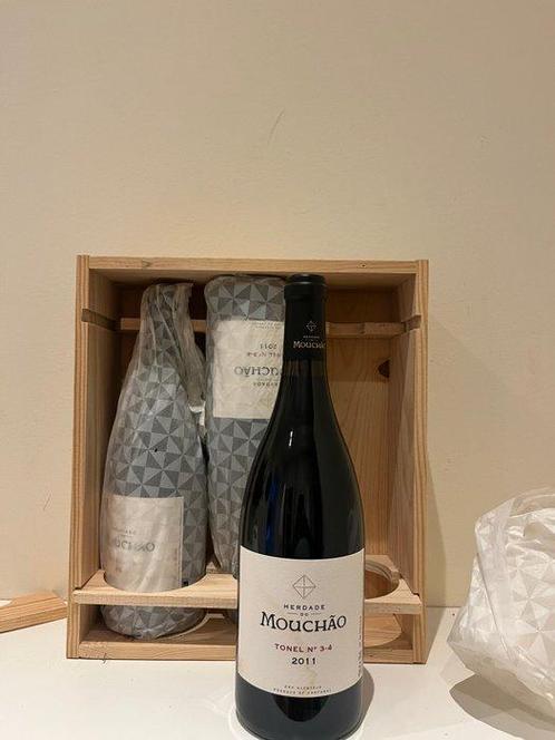 2011 Herdade do Mouchão, Tonel 3-4 - Alentejo - 3 Flessen, Verzamelen, Wijnen