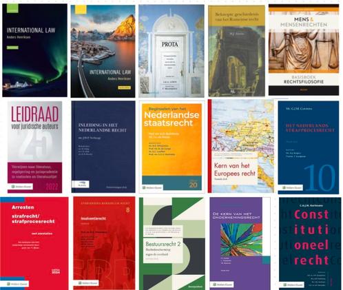 Rechten studieboeken, Boeken, Studieboeken en Cursussen, Zo goed als nieuw, Verzenden