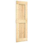 NARVIK Grenenhouten Deur 70x210 - OP = OP - Ruimtebesparend!, Minder dan 80 cm, Binnendeur, Nieuw, Ophalen of Verzenden