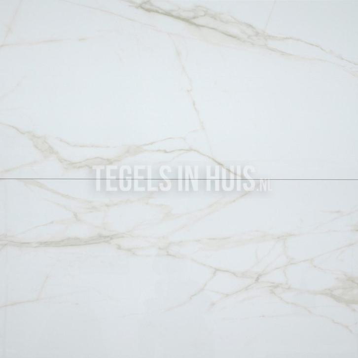 Vloertegel / wandtegel dolly marmer calacatta warm gepolijst, Doe-het-zelf en Verbouw, Tegels, Vloertegels, Nieuw, 10 m² of meer
