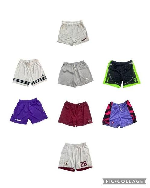 No Maglia Shirt - Stock di 8 Pantaloncini Calcio - Vintage -, Verzamelen, Overige Verzamelen