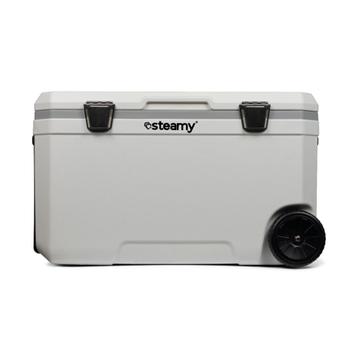 Steamy Marine 70 (70 Liter) Koelbox op Wielen Wit beschikbaar voor biedingen