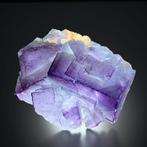 Fantastisch 507g! FLUORITE cluster met scherpe Phantom Zones