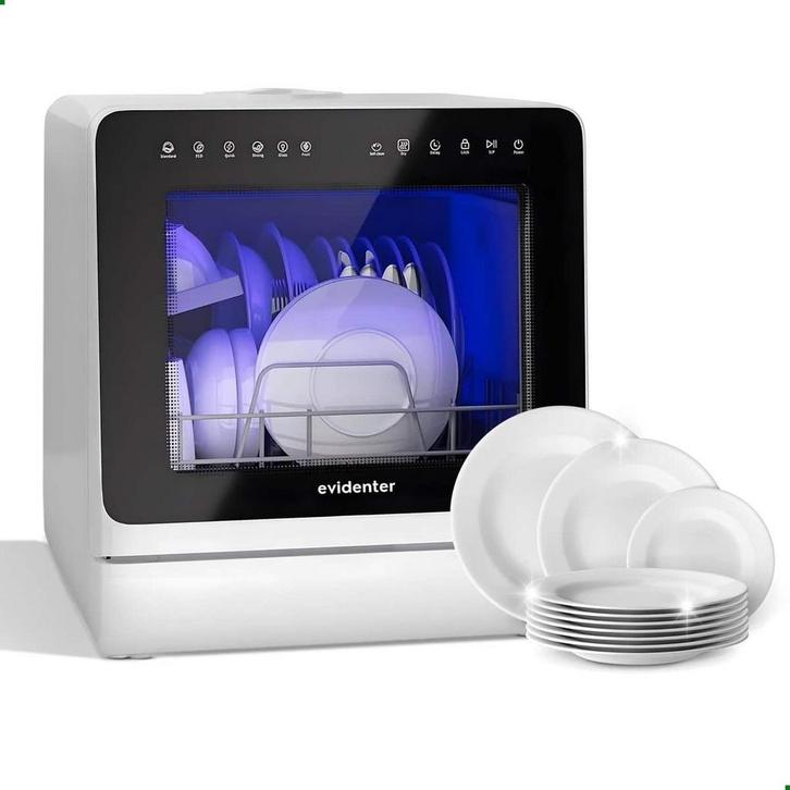 Evidenter ITDW25 Mini vaatwasser - Vrijstaand - 4 Couverts -, Witgoed en Apparatuur, Vaatwasmachines, Zo goed als nieuw, Ophalen of Verzenden