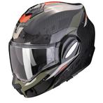 Scorpion Exo-Tech Evo Carbon Rover Zwart Groen Systeemhelm, XS, Systeemhelm, Nieuw met kaartje, Overige merken