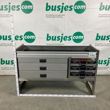 Aluca aluminium nette gebruikte bus inrichting (nr 2082) beschikbaar voor biedingen