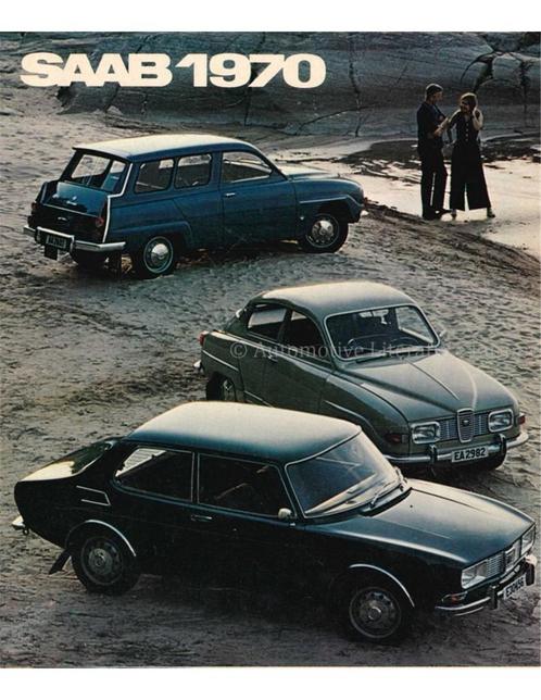 1971 SAAB 95 V4 | 96 V4 | 99 BROCHURE NEDERLANDS, Boeken, Auto's | Folders en Tijdschriften