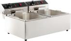 Combisteel Friteuse | Elektrisch | 6+6L | 2x 230v | 590x440x, Ophalen of Verzenden, Nieuw in verpakking