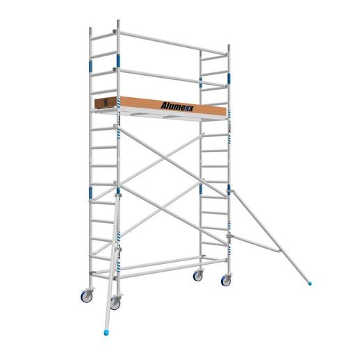 ALX rolsteiger 75 x 5,2m werkhoogte, Doe-het-zelf en Verbouw, Steigers, Rolsteiger of Kamersteiger, Nieuw, 5 meter of hoger, Verzenden