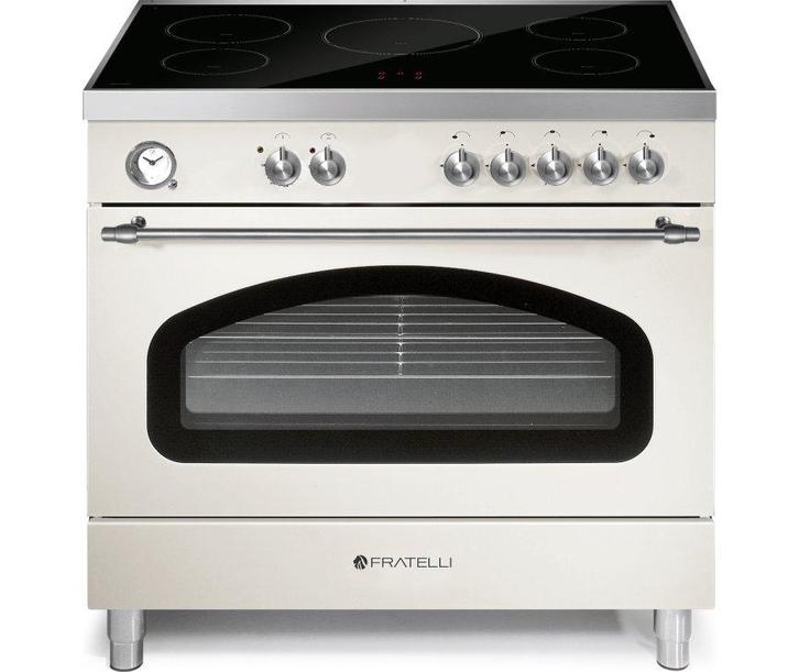 €2299 Fratelli VE2960I5FEMIVCR inductie fornuis met 5 zones, Witgoed en Apparatuur, Fornuizen, Ophalen of Verzenden