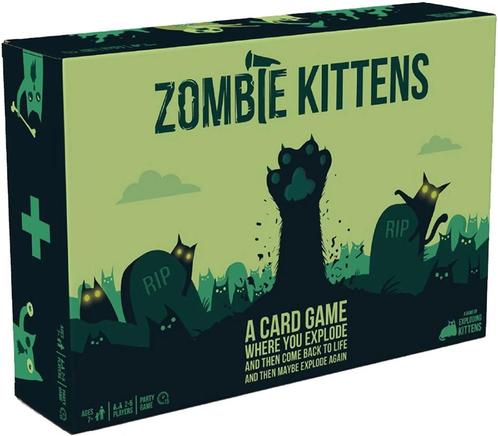Zombie Kittens - Card Game | Exploding Kittens -, Hobby en Vrije tijd, Gezelschapsspellen | Kaartspellen, Nieuw, Verzenden