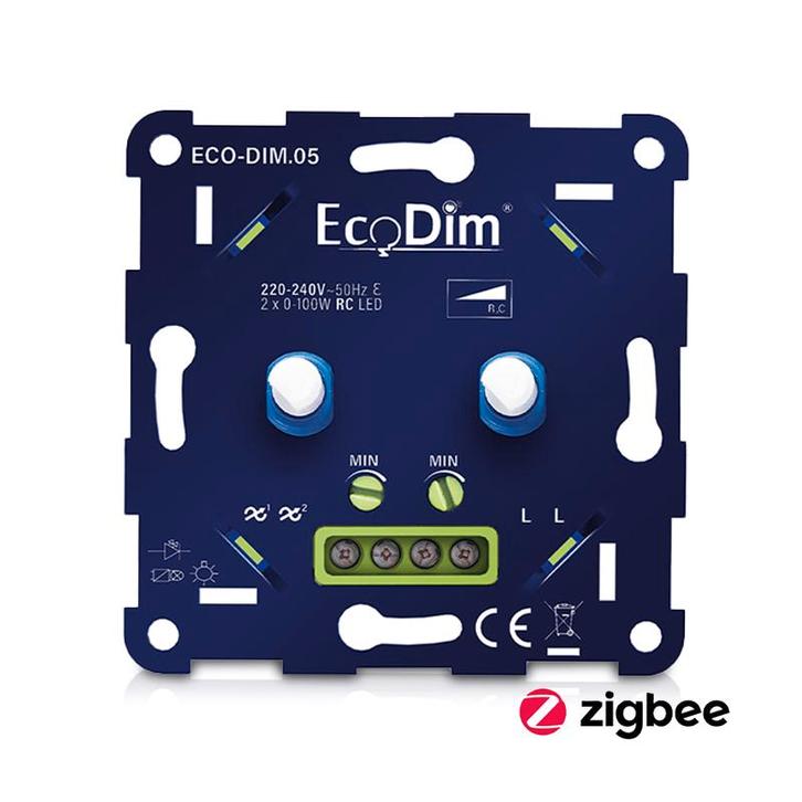 ZIGBEE LED DIMMER DUO | 2x 0-100W | FASE AFSNIJDING (RC), Huis en Inrichting, Lampen | Overige