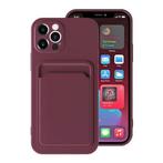 iPhone X Kaarthouder Hoesje - Wallet Card Slot Cover Bruin, Verzenden, Nieuw