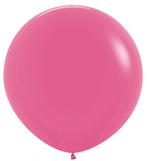 Ballonnen Fuchsia 91cm 10st, Verzenden, Nieuw
