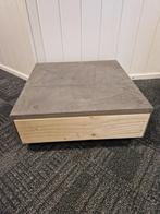 Laag verrijdbaar meubel 67x69x26cm, hout, gebruikt, Ophalen of Verzenden, Gebruikt, Overige typen