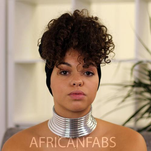 Afrikaanse stijl Choker / Zilver Hoge halsketting, Sieraden, Tassen en Uiterlijk, Kettingen, Nieuw, Ophalen of Verzenden