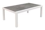 VDG Atlanta loungetafel 120 x 70 cm. - Wit, Verzenden, Nieuw, Rond, Overige materialen
