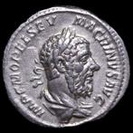 Romeinse Rijk. Macrinus (217-218 n.Chr.). Denarius Roma -