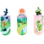 Magnetische Boekenlegger - Set van 3 - Vogels in het Bos/Ber, Ophalen of Verzenden, Nieuw