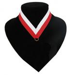 Lint voor een medaille rood en wit - Medailles, Ophalen of Verzenden, Nieuw