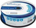MediaRange | BD-R | 25 GB | 6x Speed | Cakebox | 25 Stuks, Computers en Software, Beschrijfbare discs, Verzenden, Nieuw