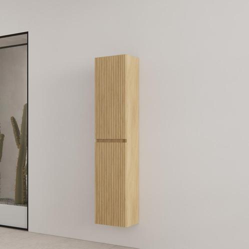 Hoge Kast Gliss Design Timotheus 160 CM Castle Brown, Doe-het-zelf en Verbouw, Sanitair, Bad, Nieuw, Ophalen of Verzenden