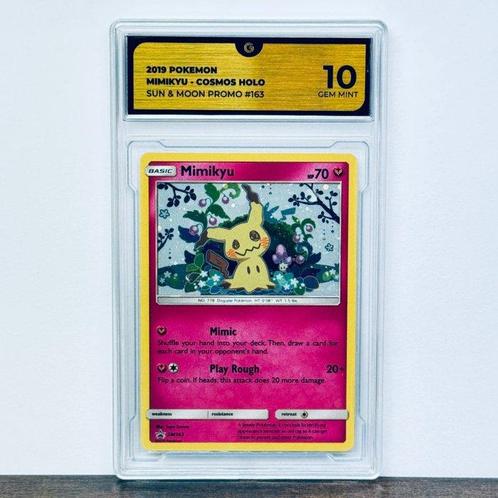 Pokémon Graded card - Mimikyu - GG 10, Hobby en Vrije tijd, Verzamelkaartspellen | Pokémon