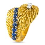 Ring - 18 karaat Witgoud, Louis Giusti Vintage 18K, Nieuw