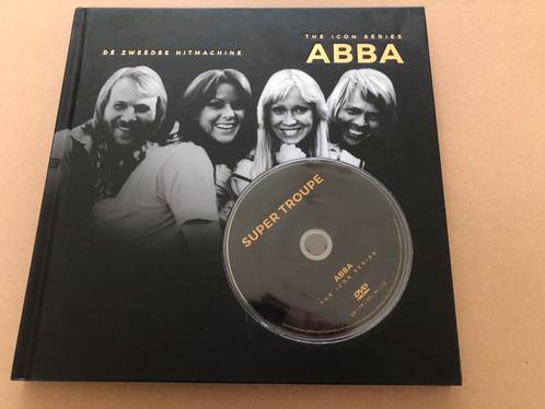 The Icon Series - ABBA - Nederlandstalig + DVD - nieuwstaat, Verzamelen, Muziek, Artiesten en Beroemdheden, Boek, Tijdschrift of Artikel