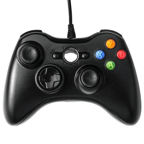 Nieuwe Wired Controller voor Xbox 360 - Zwart, Spelcomputers en Games, Spelcomputers | Xbox 360, Ophalen of Verzenden