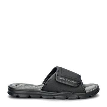 Skechers Wind Swell badslippers voor heren in het Zwart beschikbaar voor biedingen