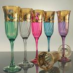 Secoloventesimo - Champagne fluitje (6) - Venice kleur goud