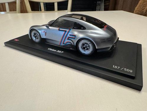 Spark 1:18 - Model sportwagen - Porsche Vision 357, Hobby en Vrije tijd, Modelauto's | 1:5 tot 1:12